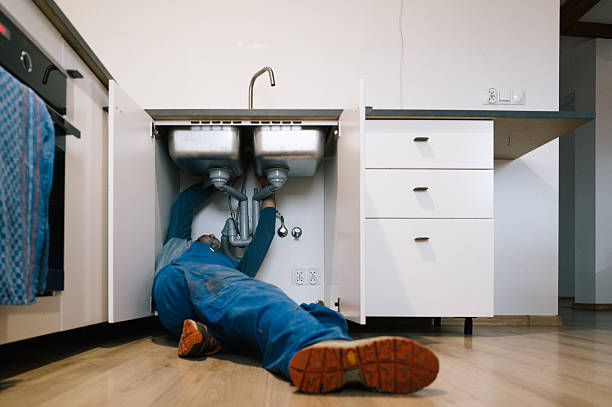 Professional Leak Detection technician working in Garrett, WA